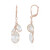 Pendientes en plata con Cuarzo blanco (KM by Juwelo)