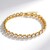Bracciale in argento con Topazio Bianco