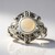 Anello in argento con Opale di Welo (Annette classic)