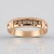 Bague en or et Diamant rose de France SI1 d'Argyle  (Annette)