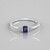 Anello in argento con Iolite
