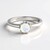 Anello in argento con Opale di Welo