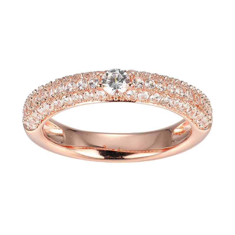 LEGENTLISUR 2 Pezzi Fedine Fidanzamento Coppia Anelli Donna - Foto 2