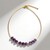 Collana in argento con Lepidolite