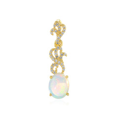 Ciondolo in argento con Opale di Welo