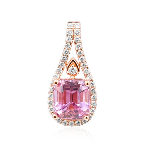 Patroke-Kunzit-Goldanhänger (AMAYANI)