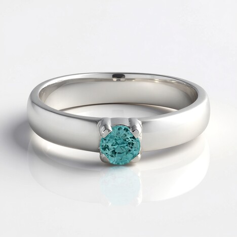 Bague en argent et Zircon de Ratanakiri