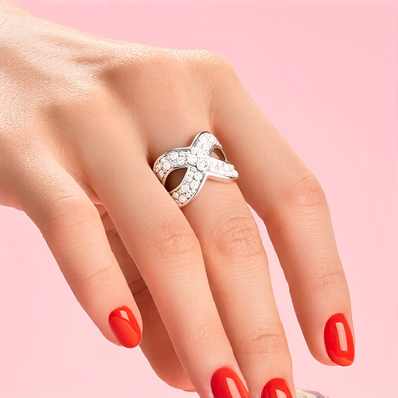 Zirkon-Silberring (de Melo Essence)