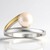 Anello in argento con Perla Akoya (TPC)