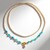 Collana in argento con Quarzo Bianco (Riya)