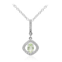 Collana in argento con Tsavorite