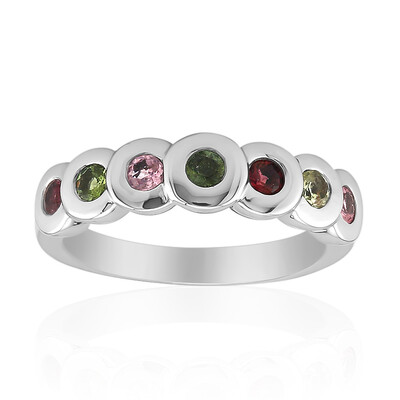 Anello in argento con Tormalina