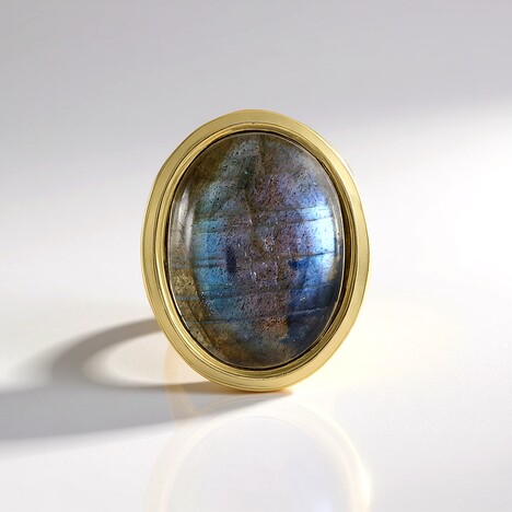 Ciondolo in argento con Labradorite (MONOSONO COLLECTION)