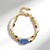 Bracciale in argento con Cianite (Riya)