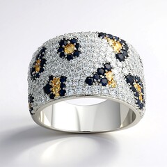 Citrine Silver Ring (Adela Silber)