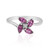 Bague en argent et Grenat Rhodolite