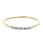Bracciale in oro con Tanzanite AAA (CIRARI)