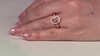 Zilveren ring met een Braziliaanse Morganiet