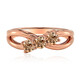 Anello in oro con Diamante Rose de France SI1 di Argyle (Annette)