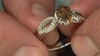 Zilveren ring met een mandarijn zirkoon