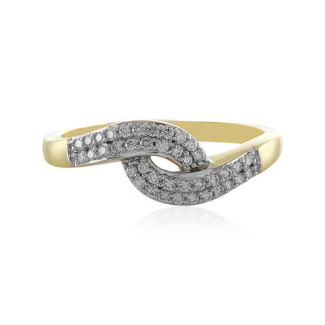 Anillo en oro con Diamante limpio a lupa F (LUCENT DIAMONDS)