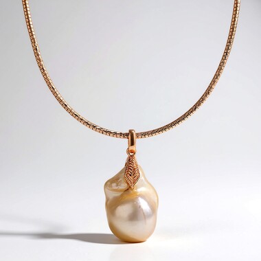 Collar en plata con Perla Ming (TPC)