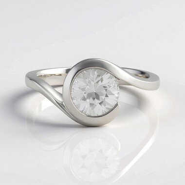 Anillo en plata con Zircón