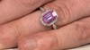 Gouden ring met roze saffieren (CIRARI)