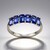 Anello in oro con Tanzanite AAA
