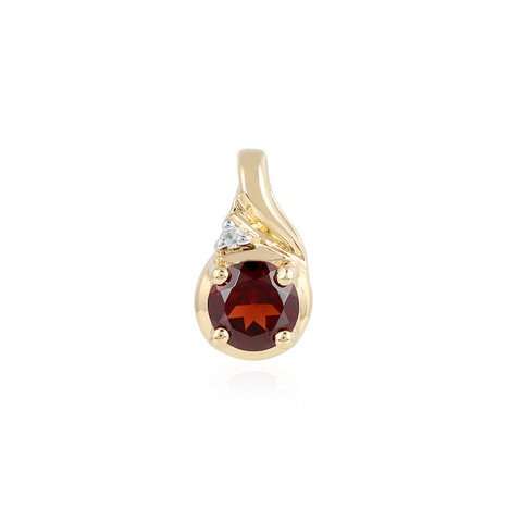 Mozambique Garnet Silver Pendant