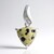 Ciondolo in argento con Diaspro Dalmata
