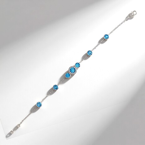 Bracciale in argento con Topazio Marambaia (de Melo Essence)