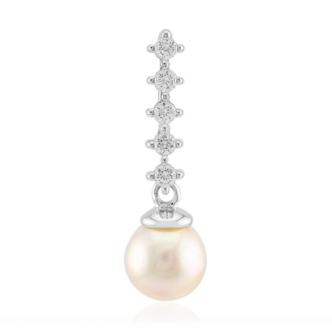 Colgante en plata con Perla de Akoya (MONOSONO COLLECTION)