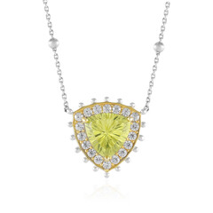 Collier en argent et Quartz de l'Ouro Verde (Dallas Prince Designs)