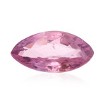 Nicht erhitzter Padparadscha-Saphir 0,1 ct