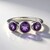 Anello in argento con Quarzo Azur