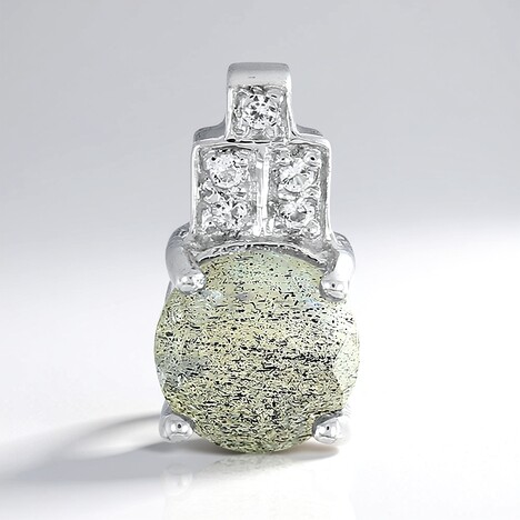 Ciondolo in argento con Spectrolite