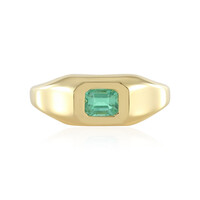Anello in argento con Smeraldo Colombiano