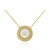 Mother of Pearl Silver Necklace
