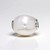 Charm in argento con Perla d'Acqua Dolce Bianca (MONOSONO COLLECTION)