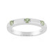 Tulear Green Sapphire Silver Ring (Pallanova)
