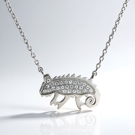 Collana in argento con Zircone