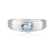 Brasilianischer Aquamarin-Silberring