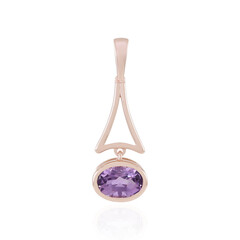 Zilveren hanger met een lavendel amethist (KM by Juwelo)