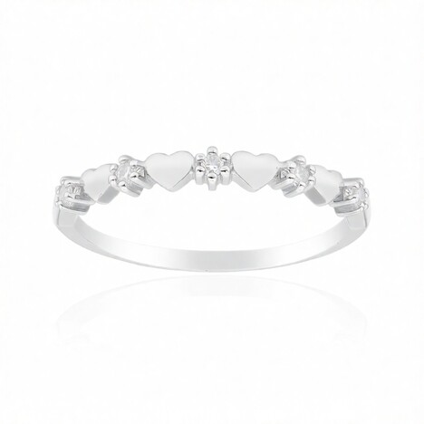 Anillo en oro con Diamante SI1 (G) (Annette)