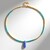 Collana in argento con Cianite del Nepal