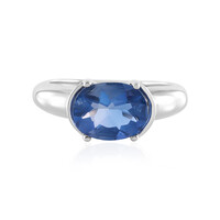 Anello in argento con Fluorite Cangiante