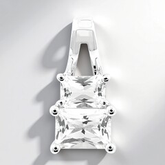 Ciondolo in argento con Danburite