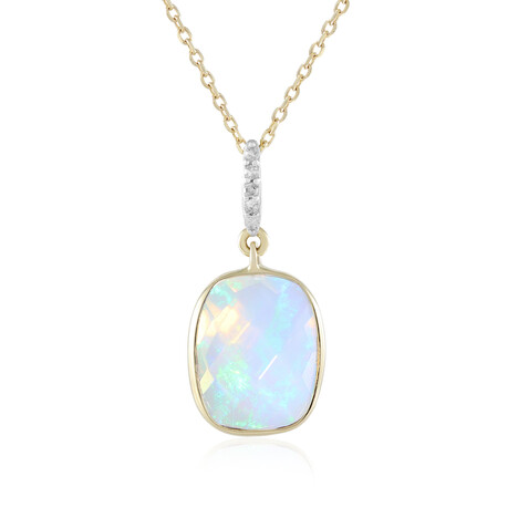 Collana in oro con Opale di Welo