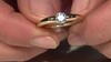 Anillo en oro con I2 (G) Diamate (de Melo Gold)